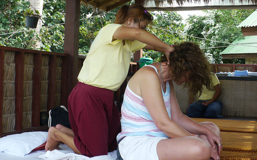 Massage Selbstversuch