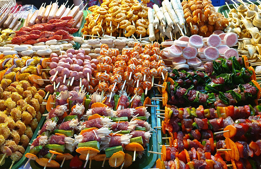 Satay-Spieße