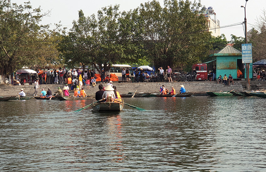 Bootsanleger Tam Coc