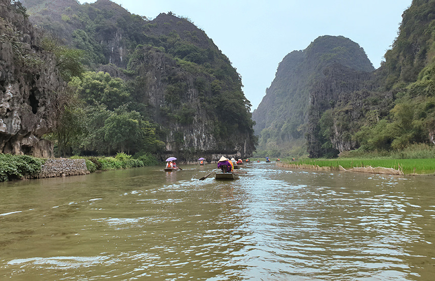 Trockene Halong-Bucht, Tam Coc Trockene Halong-Bucht, Tam Coc