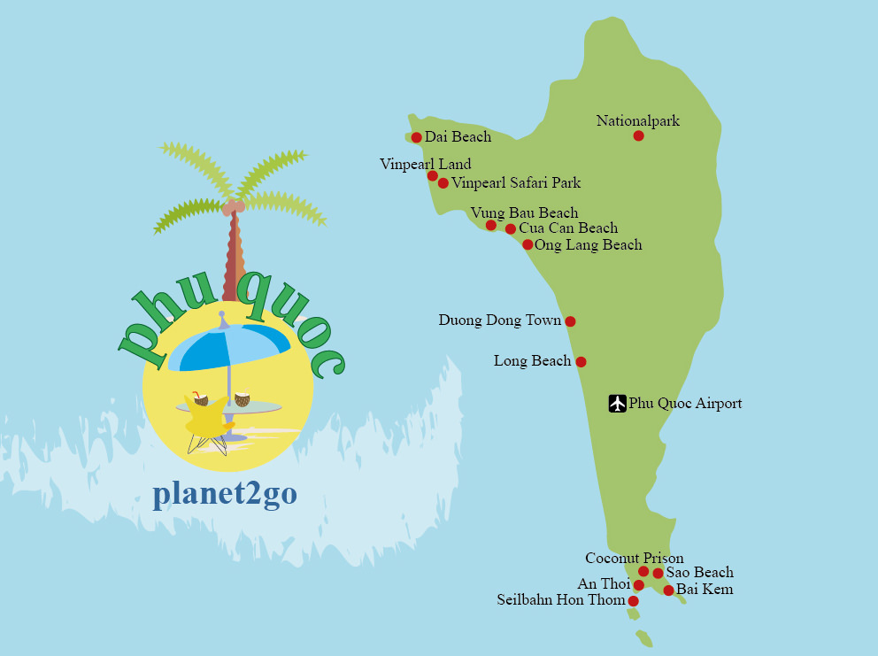 Karte Phu Quoc