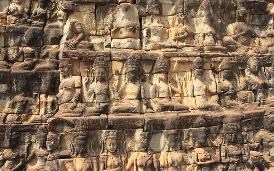 Terrasse des Lepra-Königs, Angkor Thom