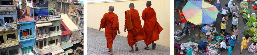 Stadtimpressionen Phnom Penh