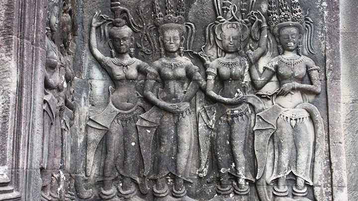 Reliefs Angkor Wat