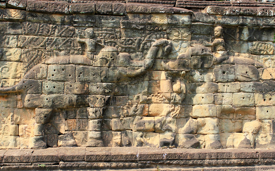 Elefantenterrasse, Angkor Thom
