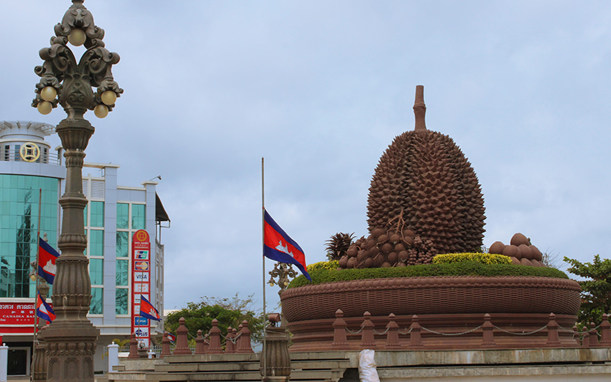 Durian-Denkmal, Kampot