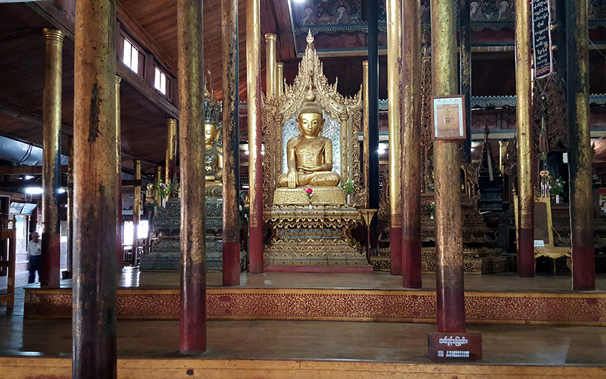 Buddha-Statue Nga Phe Chaung Kloster