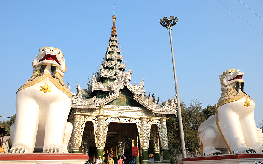 Mahamuni-Pagode. Mandalay