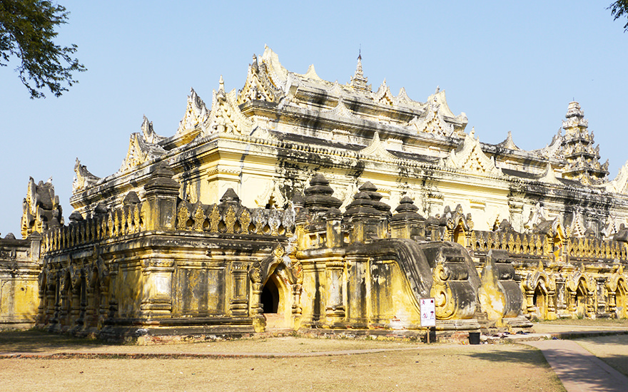Mahar Aung Mye Bon San-Kloster, Inwa