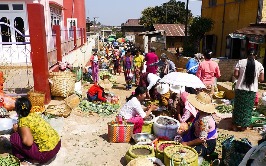 Five Day Market, Pindaya