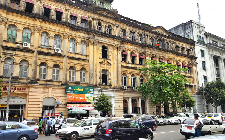 Kolonialhaus, Yangon