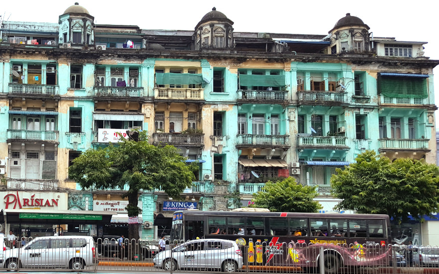 Kolonialhaus, Yangon