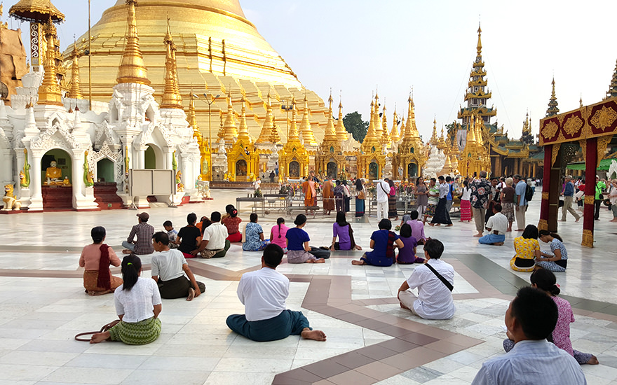 Shwedagon-Pagode, Yangon