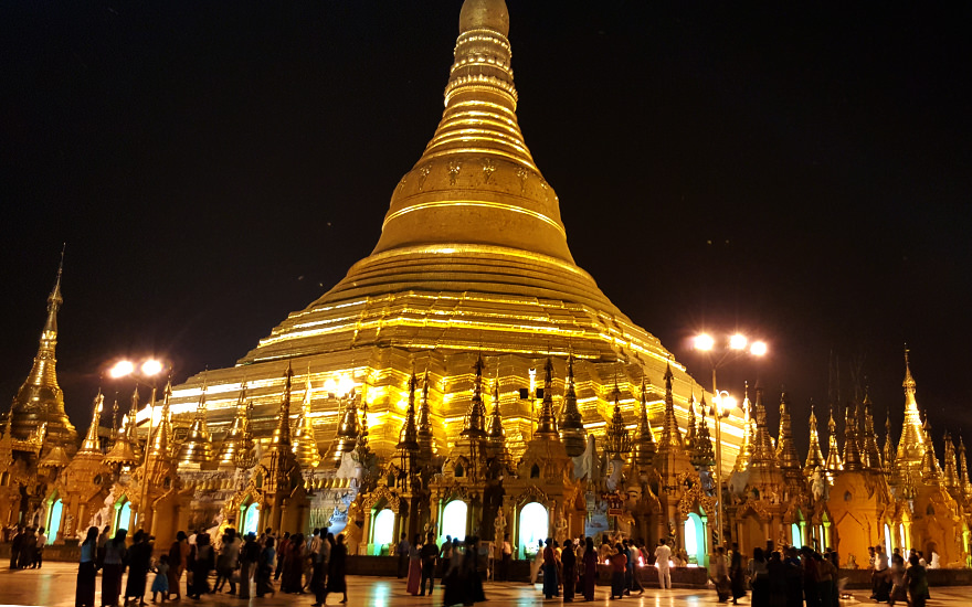 Shwedagon-Pagode, Yangon